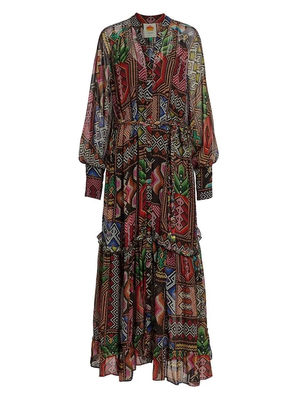 Farm Rio Rauti Maxi dress - Picture 4 of 7
